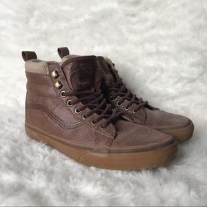 Leather Weatherized Vans W9